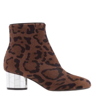 Ferragamo Ferragamo Mirrored Heel Ankle Boots, Size 5 C