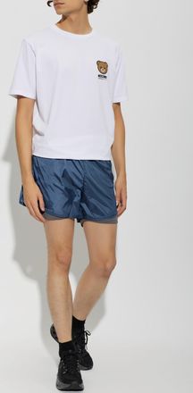 Moschino T-shirt From The Active Line, Mens, White
