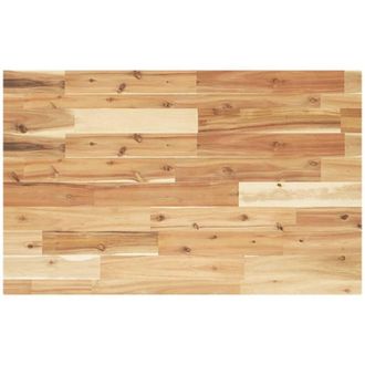 vidaXL Encimera tocador baño madera acacia acabado aceite 100x50x4 cm vidaXL