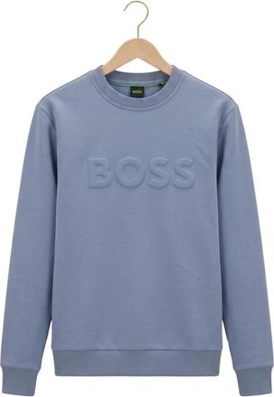 Boss Green by Hugo Boss Hoodies & sweatvesten, Heren, Blauw, 2Xl, Salbo Sweater