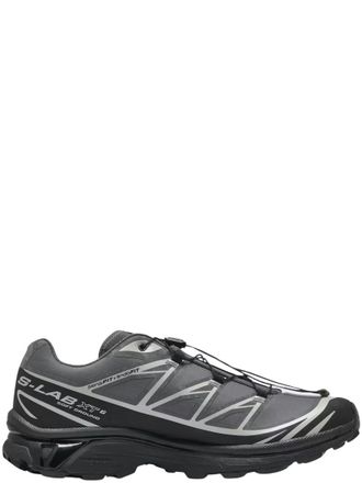 Salomon Black XT-6 Logo Sneakers