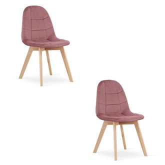 OEM Silla Bora - Terciopelo Rosa Oscuro X 2