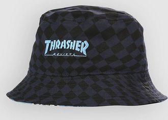 adidas x Thrasher x AFA Argentina Reversible Bucket Hat blau