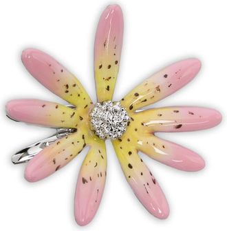 Yvmin Floral Embellished Hair Clip