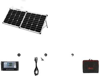 OEM Panel Solar, 100 W De Potencia, Dise&ntilde;o Plegable, Monocristalino