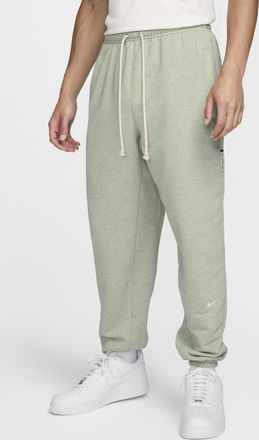 Nike Mens Standard Issue Dri-FIT Basketball Pants in Green | FZ0224-370