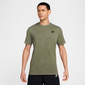 Nike Mens Nike Sportswear T-Shirt in Green | HJ0732-222