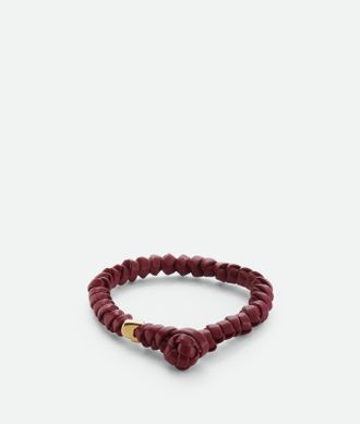 Bottega Veneta Bracciale Knot In Pelle - Bottega Veneta