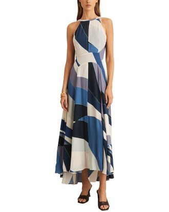 Reiss Imogen Stripe Maxi Dress