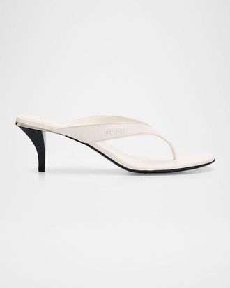 Gucci 55mm Vittoria Leather Horsebit Sandals