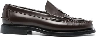 Hereu Nombela woven leather loafers - women - Calf Leather/Calf Leather/Calf Leather - 36 - Brown