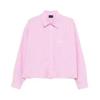 Balenciaga Overhemden, Dames, Roze, S, Shirts
