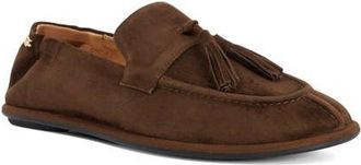 Dune London Grounding Tassel Loafer in Dark Brown at Nordstrom, Size 37
