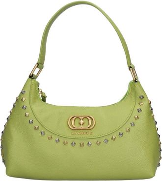 La Carrie Frivolous Medium Leren Tas - Dames - Schoudertassen - Groen - ONE Size - Leer - Tassen