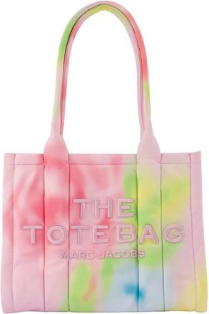 Marc Jacobs Blurred Floral Medium Puffy Nylon Tote Bag - female - Marc Jacobs - Shopping Bags - Pink - ONE SIZE - Bags
