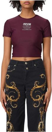 Versace Jeans Couture Dames, Tops, Paars, Maat: XS