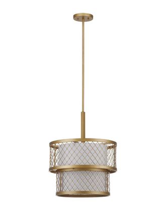 Safavieh Evie Antique 6-Light Mesh Adjustable Pendant