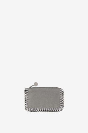 Stella McCartney Kartenetui mit Reissverschlusstasche Falabella Shaggy Deer
