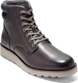 Cole Haan Grand Woodbury Waterproof Boot in Pavement/Blueberry/Drizzle at Nordstrom, Size 11.5