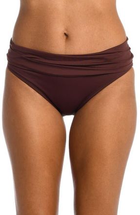 La Blanca Island Goddess Hipster Bikini Bottoms in Java at Nordstrom, Size 16