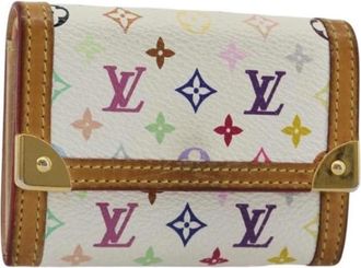 Louis Vuitton Pre-owned Portemonnee - Dames - Vintage Accessoires - Veelkleurig - ONE Size - Leer - Vintage