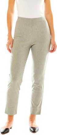 Sara Campbell Flannel Sheri Pants In Light Grey Heather