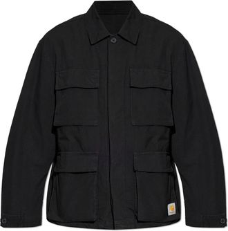 Carhartt Work in Progress Manderson Jacket - Heren - Zomerjassen - Zwart - S - Katoen - Jassen