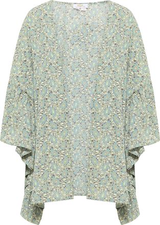 Usha Lichte jas Dames Blauw Veelkleurig