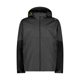 F.lli Campagnolo Zip Hood Afneembare Binnenjas - Heren - Windbreakers - Grijs - L - Polyester - Fitness