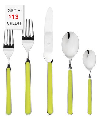 Mepra 5Pc Flatware Set With $13 Credit