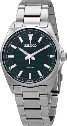 Seiko Conceptual Eco-Drive Diamond Silver Dial Ladies Watch