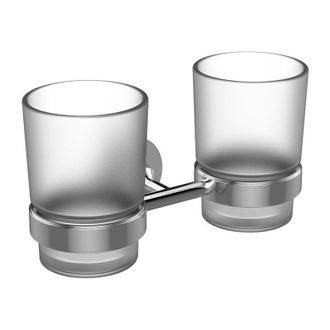 Ideal Soporte Para Vaso Doble Iom Chrome Standard