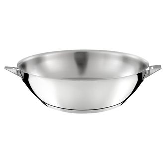 Cuisinox Wok &Oslash; 28 cm Acero