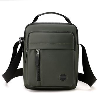 Generic Compatible For Mens Handbag Shoulder Bag(Green)