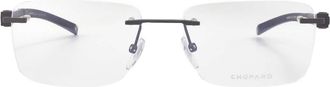 Chopard Demo Rectangular Mens Eyeglasses VCHD88 0627 56