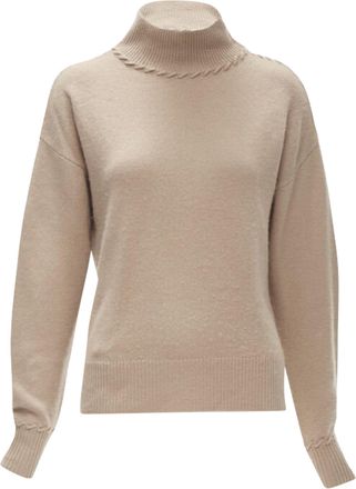 Theory cashmere whipstitch turtleneck