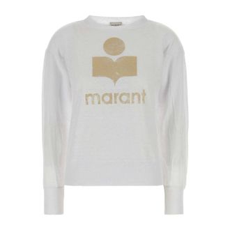 Isabel Marant Klowia Sweatshirt - female - Marant &eacute;toile - Sweatshirts - White - XS - Sweatshirts & Hoodies