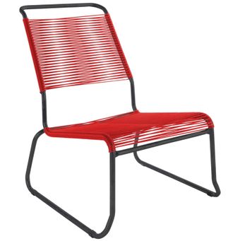 Schubiger M&ouml;bel Spaghetti-Kufen-Lounger-Hochlehner S&auml;ntis