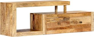 vidaXL Vidaxl - Mueble De Tv De Madera Maciza De Mango 120x30x40 Cm