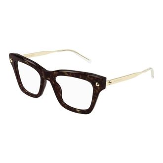 Alexander McQueen Dames, Accessoires, Bruin, Maat: 52 MM