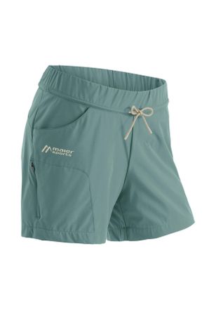 Maier Sports Funktionsshorts MAIER SPORTS Fortunit Short W, Damen, Gr. 36, Normalgr&ouml;ssen, blau (mittelblau), 100% Polyester, Hosen Funktionsshorts, Reissfeste Funk