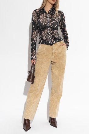 Avavav Long Sleeve Top, Womens, Black