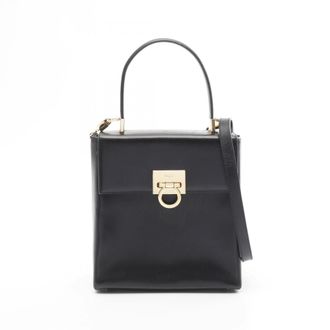 Ferragamo Leather Handbag (Pre-Owned)