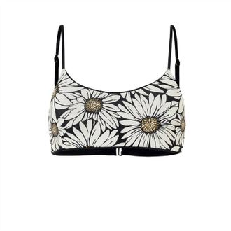 Maaji Womens Lanai Top In Black/flowers