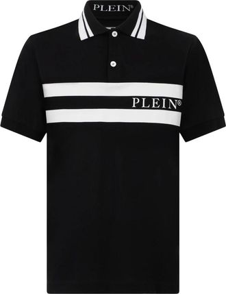 Philipp Plein Polo Shirt Ss Logo - Tops - Hombre - Negro - 3XL