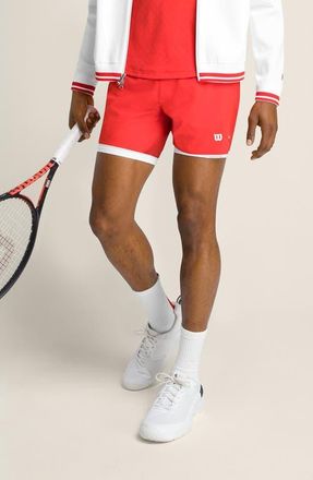 Wilson Tournament V2 Tennis Shorts in Infrared at Nordstrom, Size Xx-Large