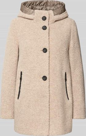 Gil Bret Jacke aus Woll-Mix mit Reißverschlusstaschen in Sand, Größe 38