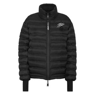 Plein Sport Dames, Jassen, Zwart, Maat: XS Nylon