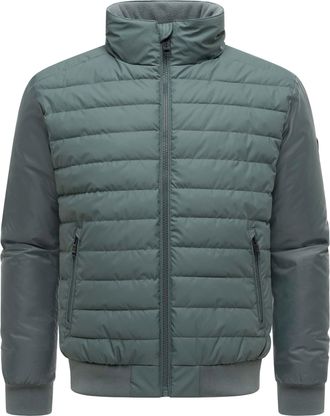Stone Harbor heren winterjas Eliaam in materiaalmix