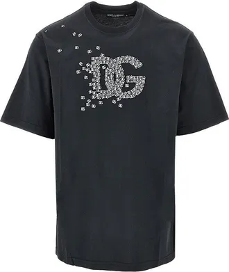 Dolce & Gabbana 3D logo print T-shirt Man 46